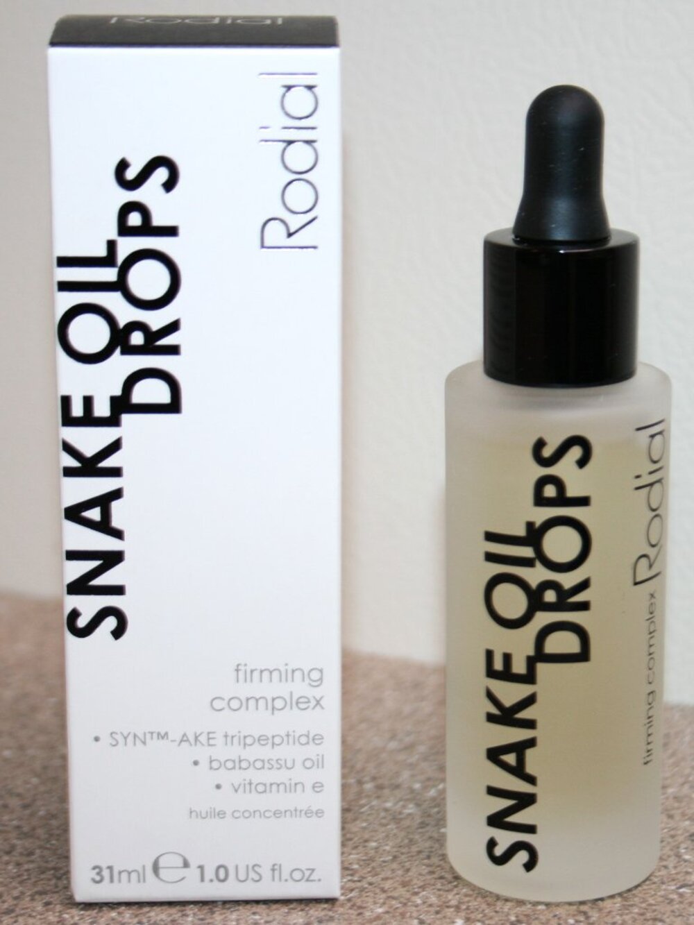 Rodial SNAKE OIL DROPS Firming Complex Serum 1oz / 31mL Full Size $75 New in Box
